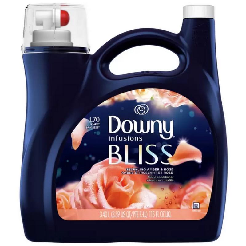 Downy Bliss ダウニー インフュージョン ブリス スパークリング アンバーローズ 衣料用柔軟剤 3 4l 柔軟剤 洗濯 ローズ コストコ I Co1169 アイテンプ 通販 Yahoo ショッピング