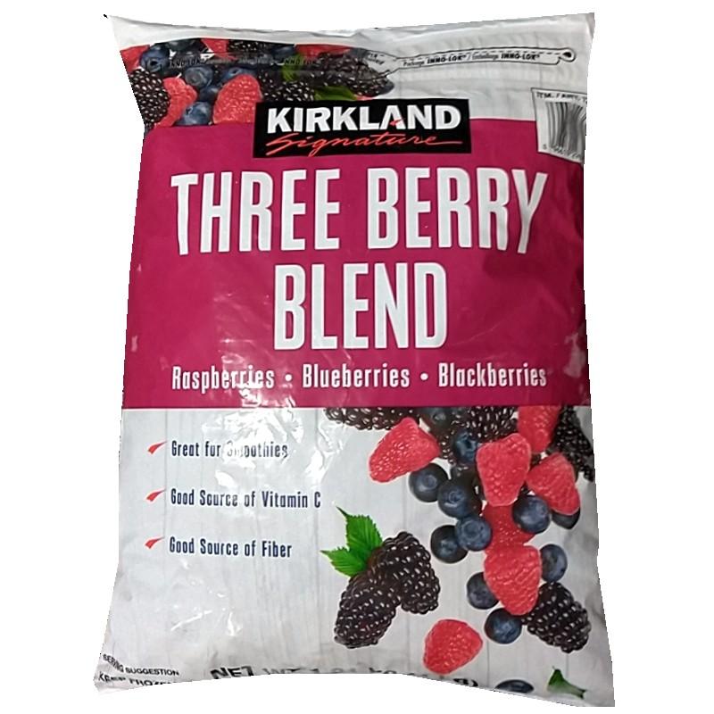 冷凍品 カークランド スリーベリーブレンド 1 81kg ミックス ラズベリー ブルーベリー ブラックベリー Berry スムージー ヨーグルト コストコ