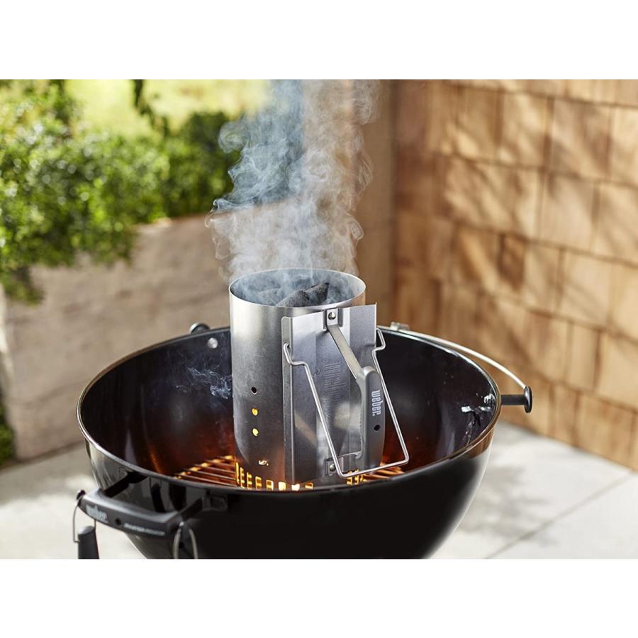 4点セット Weber チムニースターター 着火剤 炭 スモークチップ ウェーバー 火起こし器 点火キューブ48個 チャコールブリケット4kg アップル コストコ I Co1776 アイテンプ 通販 Yahoo ショッピング