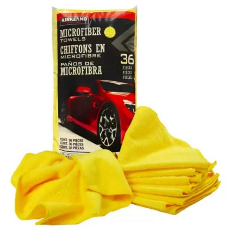 高級ブランド カークランド マイクロファイバータオル 36枚 車 洗車 掃除 拭く 窓ふき Kirkland Microfibre Towels Ultra Plush コストコ Aynaelda Com