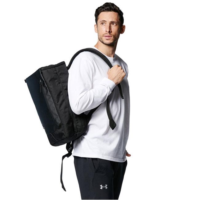 UNDER ARMOUR アンダーアーマー クール ターポリン バックパック 3.0 27L Black 1371874-001の画像