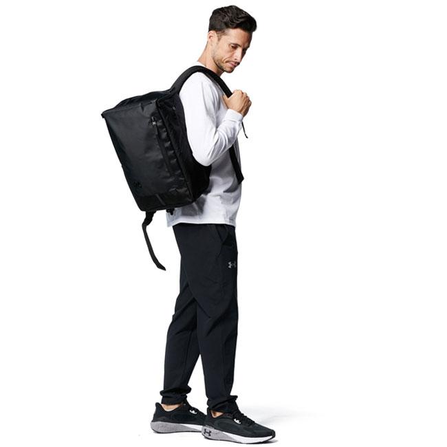 UNDER ARMOUR アンダーアーマー クール ターポリン バックパック 3.0 27L Black 1371874-001の画像