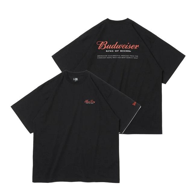 NEW ERA ニューエラ 半袖 オーバーサイズド コットン Tシャツ 