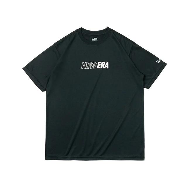 NEW ERA（ニューエラ） Performance Apparel 半袖 テック Tシャツ Chest Logo ブラック 13516834｜itempost｜02