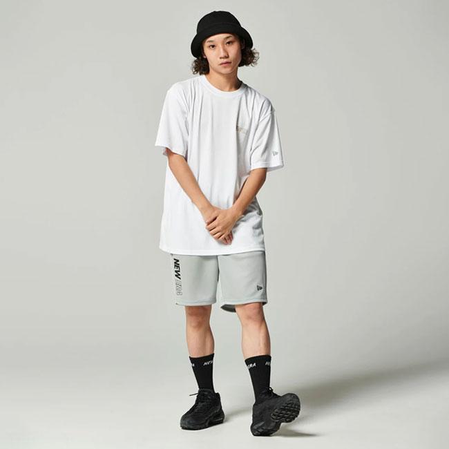 NEW ERA（ニューエラ）半袖 テック Tシャツ Rear Vertical Logo ホワイト Performance Apparel 13755355｜itempost｜04