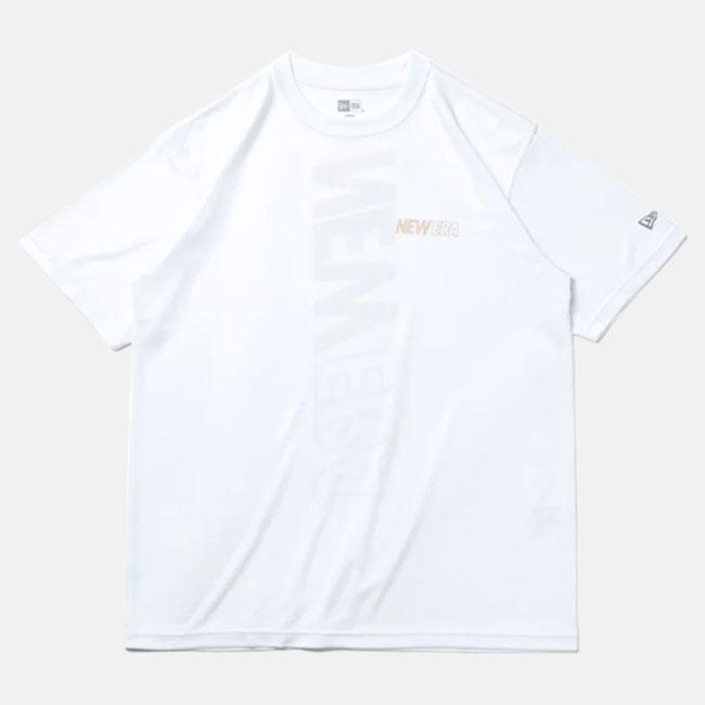 NEW ERA（ニューエラ）半袖 テック Tシャツ Rear Vertical Logo ホワイト Performance Apparel 13755355｜itempost｜05