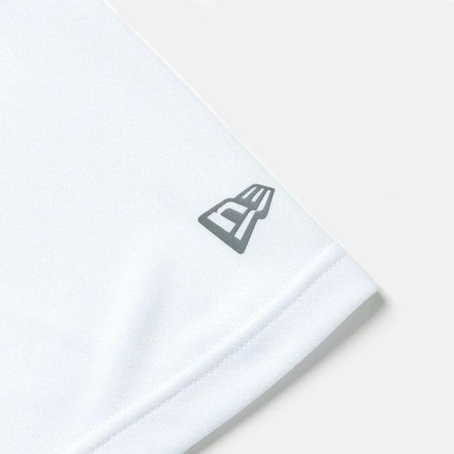 NEW ERA（ニューエラ）半袖 テック Tシャツ Rear Vertical Logo ホワイト Performance Apparel 13755355｜itempost｜09