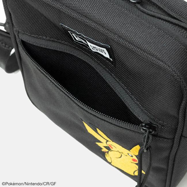 NEW ERA ニューエラ スクエア ショルダーポーチ 1.5L Pok&eacute;mon ポケモン ピカチュウ ブラック 14124524｜itempost｜04