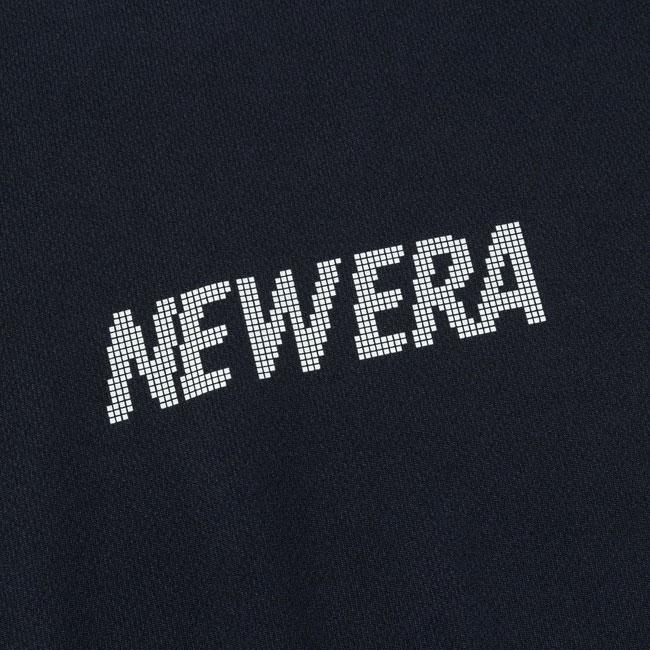 NEW ERA ニューエラ 半袖 テック Tシャツ Bit Logo ネイビー Performance Apparel 14121960｜itempost｜04