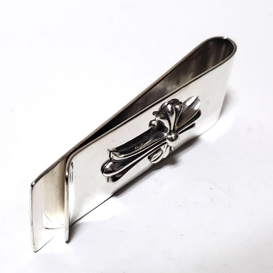 【ヴィンテージ】シルバー925 マネークリップ フローラルクロス 19g燻加工 ヴィンテージ】シルバー925 マネークリップ フローラルクロス 19g燻