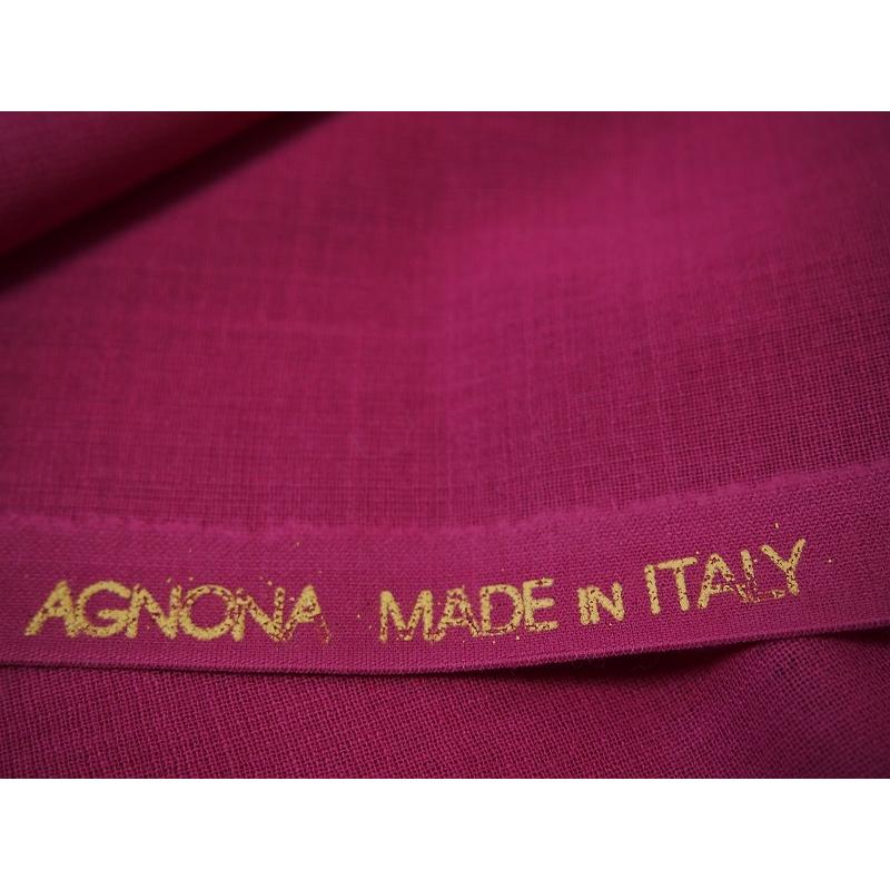 お買得　【AGNONA/アニオナ  サマーウールボイル】イタリ―製,輸入生地, ピンク／紫,ウール100%,150cm巾2.5m1111-750｜itempost｜12