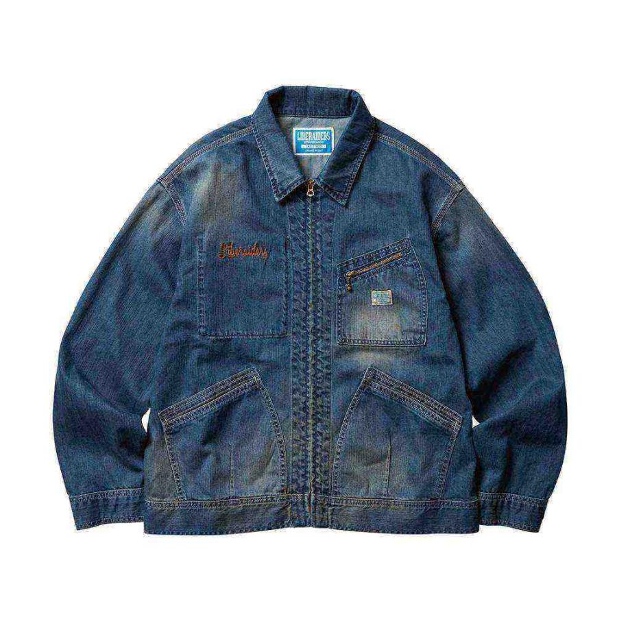 Liberaiders リベレイダース ZIP FRONT DENIM JACKET デニムジャケット