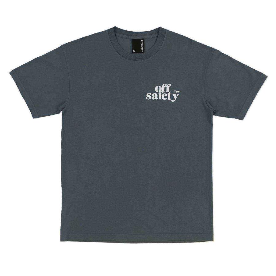 【OFF SAFETY/オフセーフティー】SHOOT FIRST TEE Tシャツ / CHARCOAL チャコール｜itempost｜03