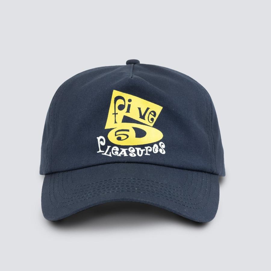 【PLEASURES/プレジャーズ×555 SOUL/トリプルファイブソウル】SOUL SNAPBACK キャップ / NAVY｜itempost｜02