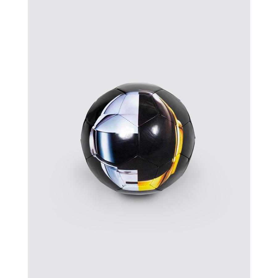 【PLEASURES/プレジャーズ×DAFT PUNK/ダフト・パンク】HELMETS SOCCER BALL サッカーボール / BLACKの画像