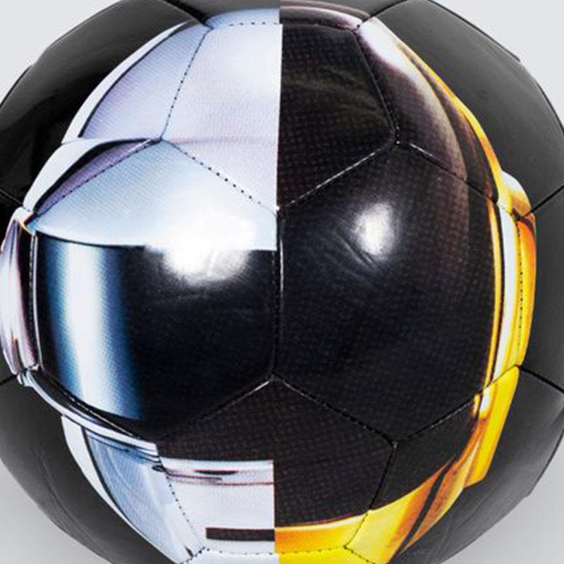 【PLEASURES/プレジャーズ×DAFT PUNK/ダフト・パンク】HELMETS SOCCER BALL サッカーボール / BLACKの画像