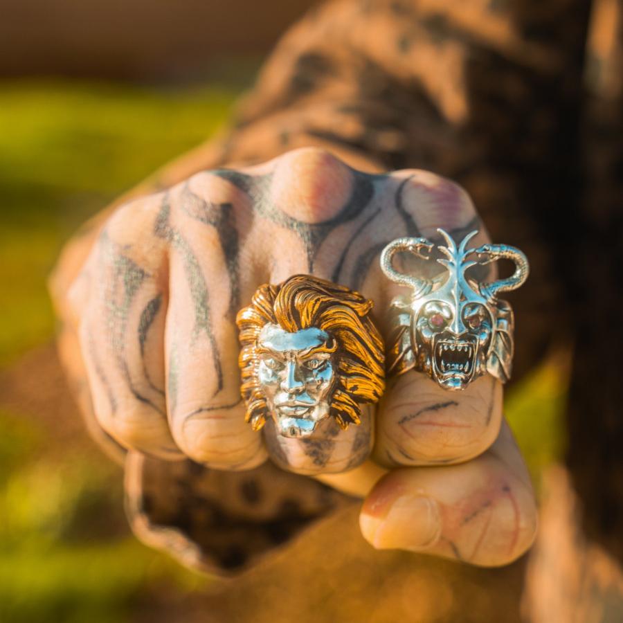 【HANCHOLO/ハンチョロ×サンダーキャッツ】MUMM-RA THE EVER-LIVING RING リング / |  | 05