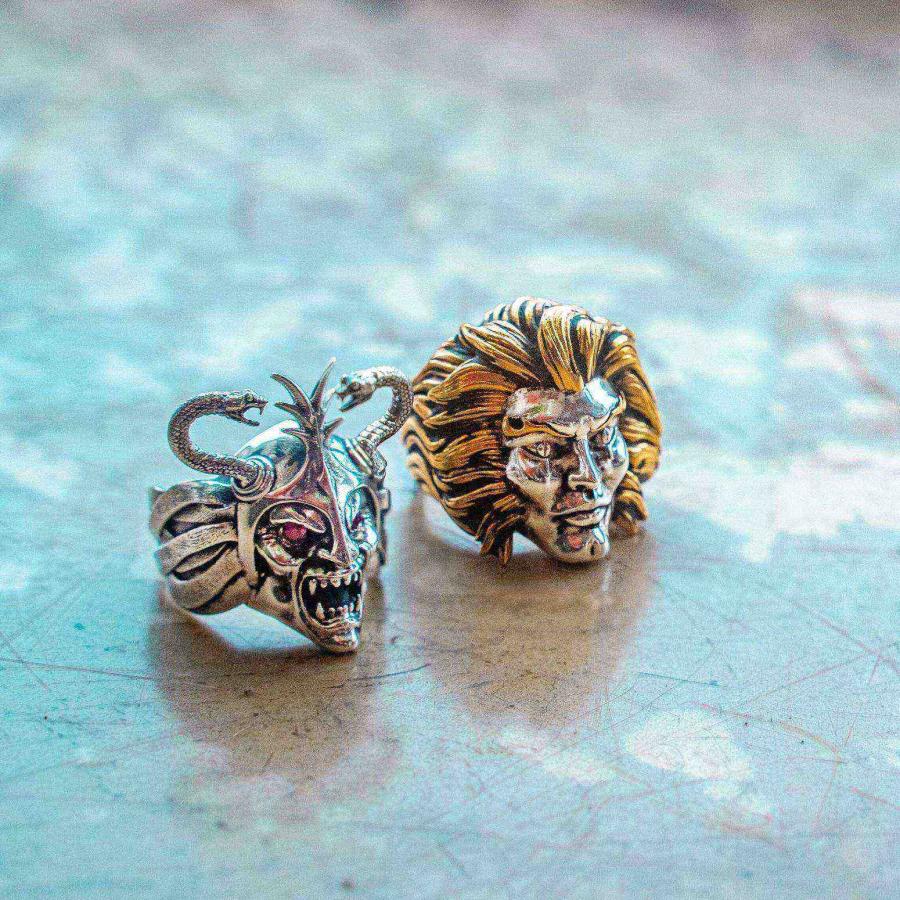【HANCHOLO/ハンチョロ×サンダーキャッツ】MUMM-RA THE EVER-LIVING RING リング / |  | 06