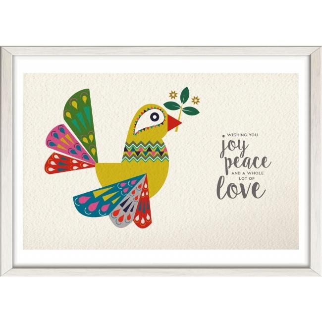 メール便送料無料 ポスター スカンジナビア クリスマス 新年 平和の鳥 横 北欧風パッチワークデザイン インテリア ヨーロッパ アート フォト イ 1 Akaiyane 103 Shopooo By Gmo 通販 Yahoo ショッピング