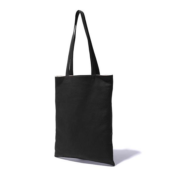 【MR.OLIVEミスターオリーブ】 WATERPROOF WASHABLE LEATHER FLAT TOTE BAG(LARGE) ME637(2色)｜itempost｜03