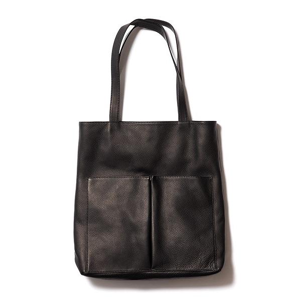 【MR.OLIVEミスターオリーブ】 WATER PROOF WASHABLE LEATHER / GUSSET POCKET TOTE BAG ME651(2色)｜itempost｜05