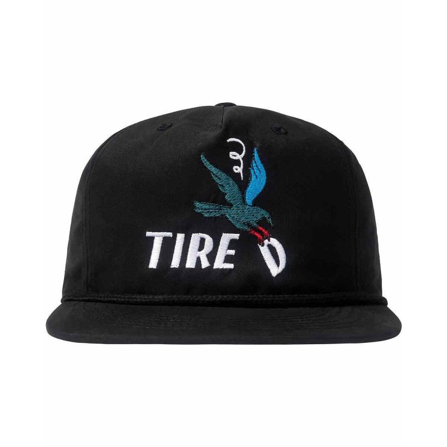 【TIREDタイアードbyPARRA】OH HELL NO BIRD CAP　バイパラ（BLACK）｜itempost｜03