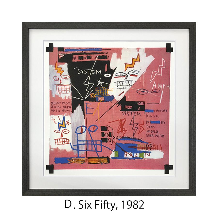 【アートパネル　アートフレーム】　Jean-Michel Basquiat ジャン-ミシェル・バスキア（インテリアアート  POP ART ）（IJB-62483）_4