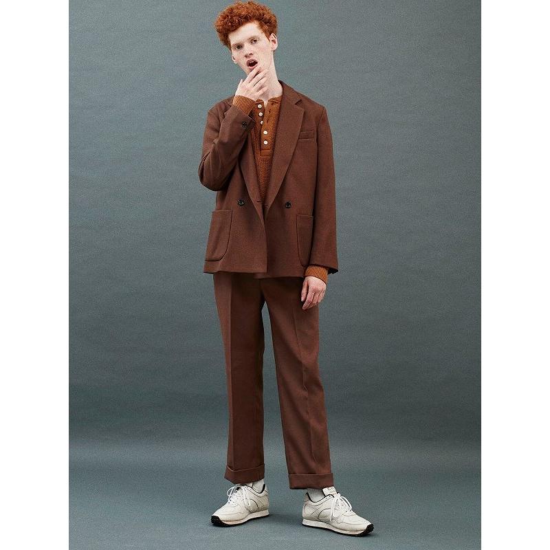 MR.OLIVEミスターオリーブ】 RETORO POLYESTER TWILL / 2B DOUBLE