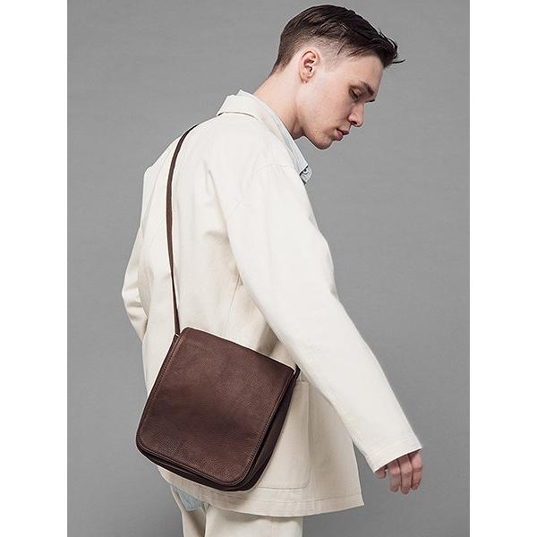 【MR.OLIVEミスターオリーブ】 WATER PROOF WASHABLE LEATHER / SMART MAIL BAG ME639(2色)｜itempost｜02