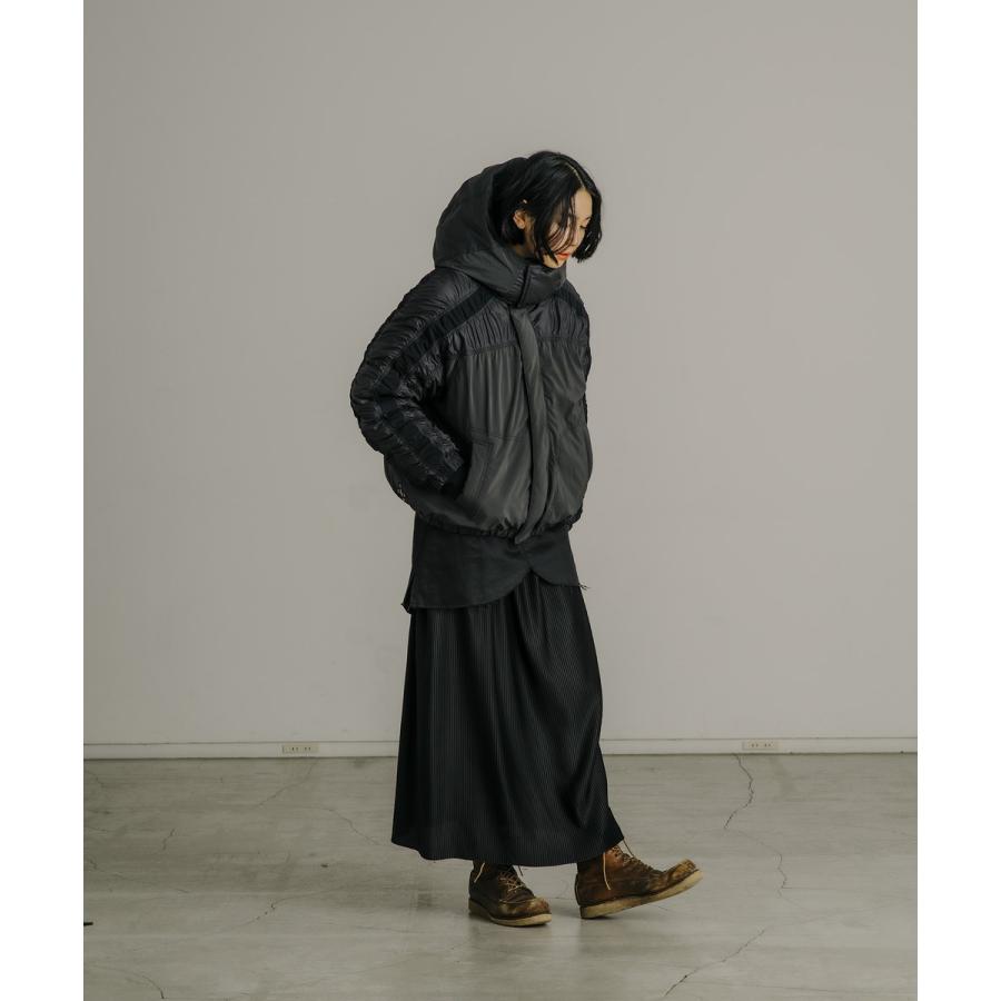 【FACETASM ファセッタズム】GATHERED SEAM DOWN JACKET/BLUE/ブルー（2色）の画像