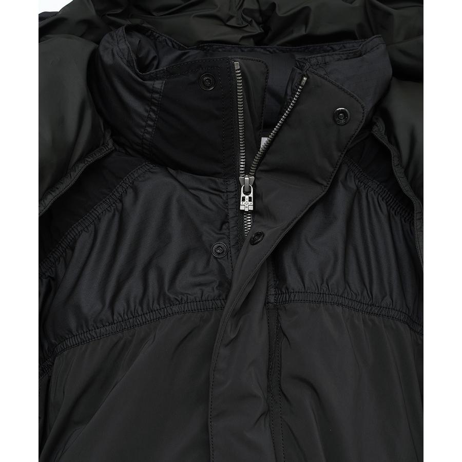 【FACETASM ファセッタズム】GATHERED SEAM DOWN JACKET/BLACK/ブラック（2色）の画像