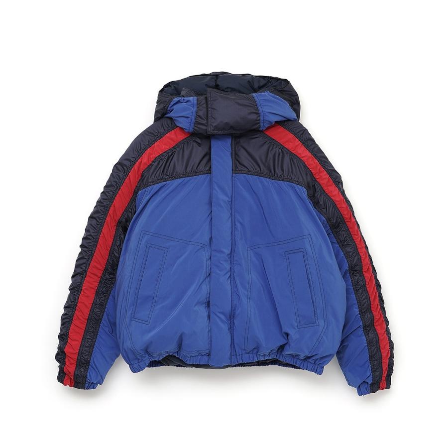 【FACETASM ファセッタズム】GATHERED SEAM DOWN JACKET/BLACK/ブラック（2色）の画像