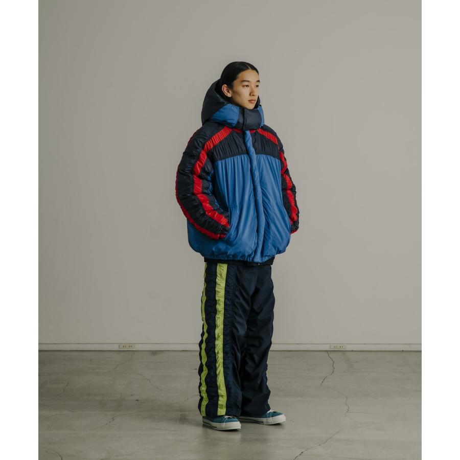 【FACETASM ファセッタズム】GATHERED SEAM DOWN JACKET/BLACK/ブラック（2色）の画像