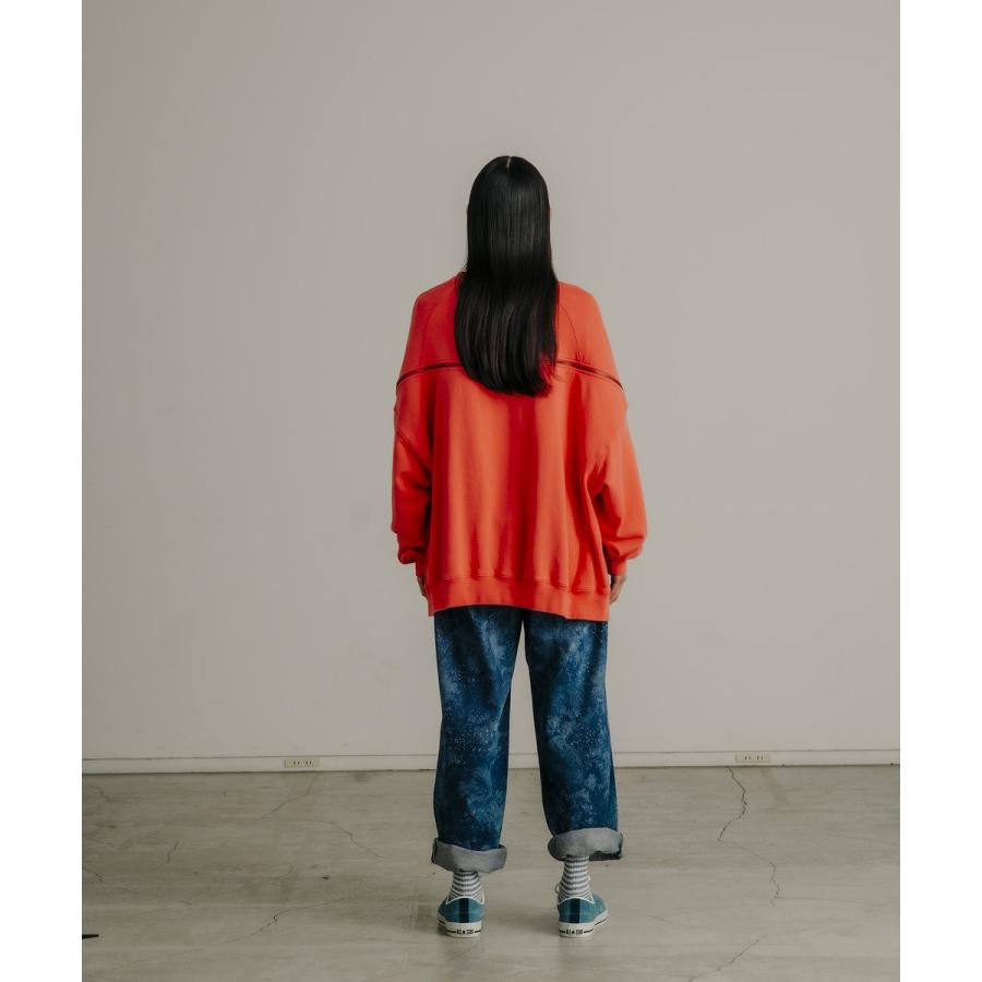 FACETASM ファセッタズム7BARS ZIPPER SWEAT/GREEN/グリーン（4色