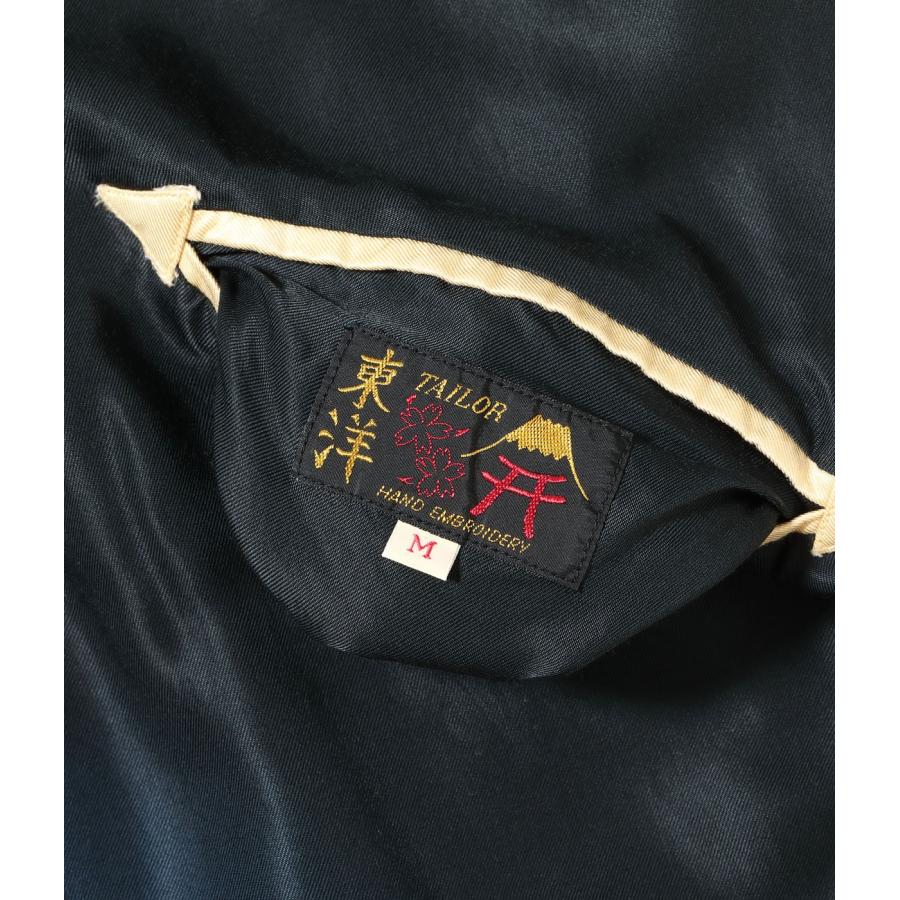 【TAILOR TOYO テーラー東洋】 Early 1950s Style Acetate Souvenir Jacket “EAGLE & DRAGON” × “GREEN DRAGON” (AGING MODEL)の画像