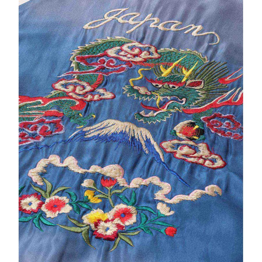 【TAILOR TOYO テーラー東洋】 Early 1950s Style Acetate Souvenir Jacket “EAGLE & DRAGON” × “GREEN DRAGON” (AGING MODEL)の画像