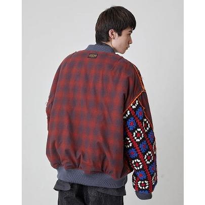 【DISCOVEREDディスカバード】P CROCHET SLEEVE MA-1(2色)の画像