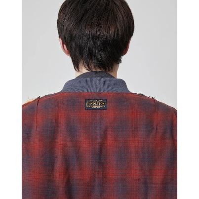 【DISCOVEREDディスカバード】P CROCHET SLEEVE MA-1(2色)の画像