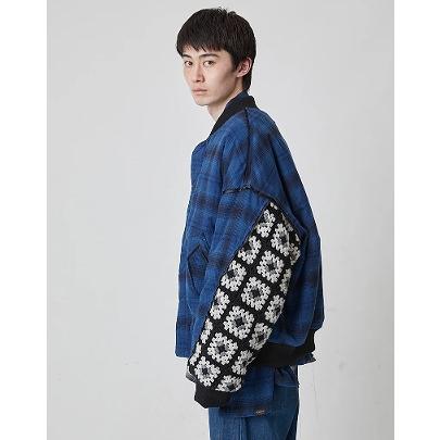 【DISCOVEREDディスカバード】P CROCHET SLEEVE MA-1(2色)の画像