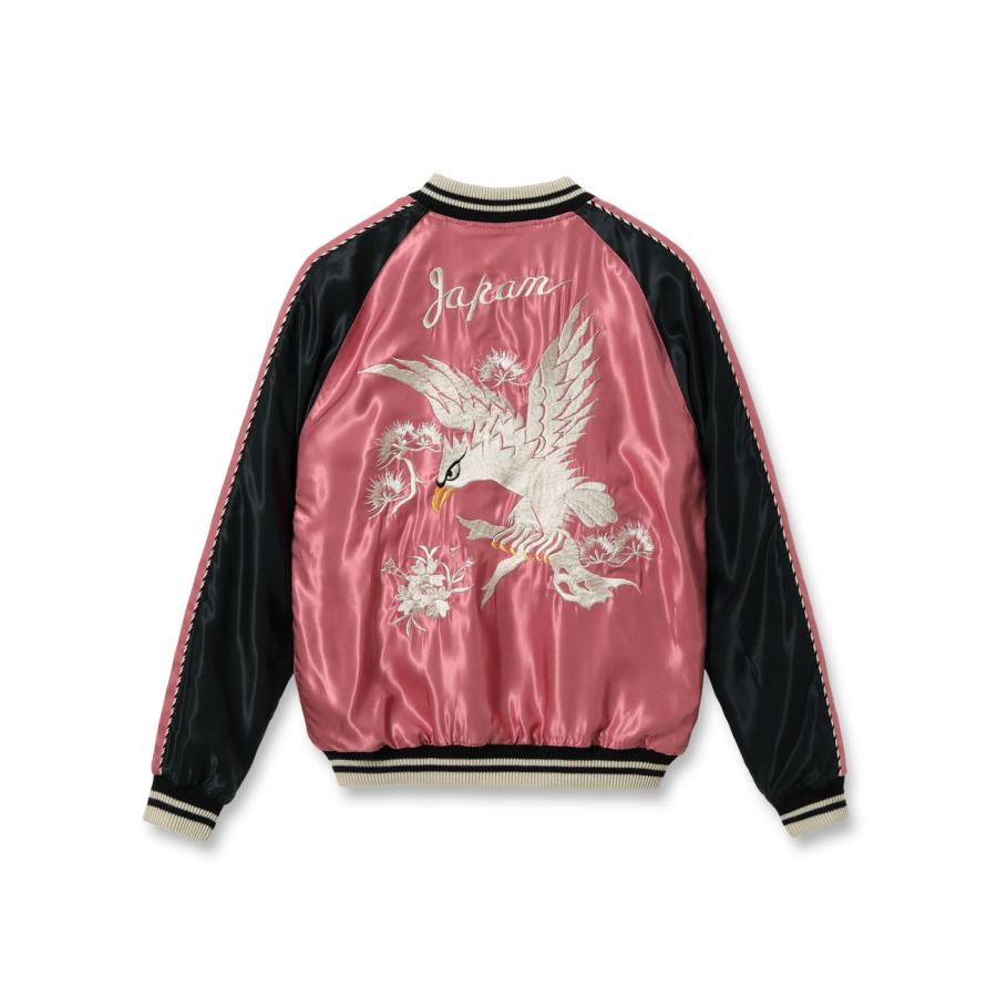 【TAILOR TOYO テーラー東洋】Early 1950s Style Acetate Souvenir Jacket “WHITE EAGLE” × “LANDSCAPE”の画像