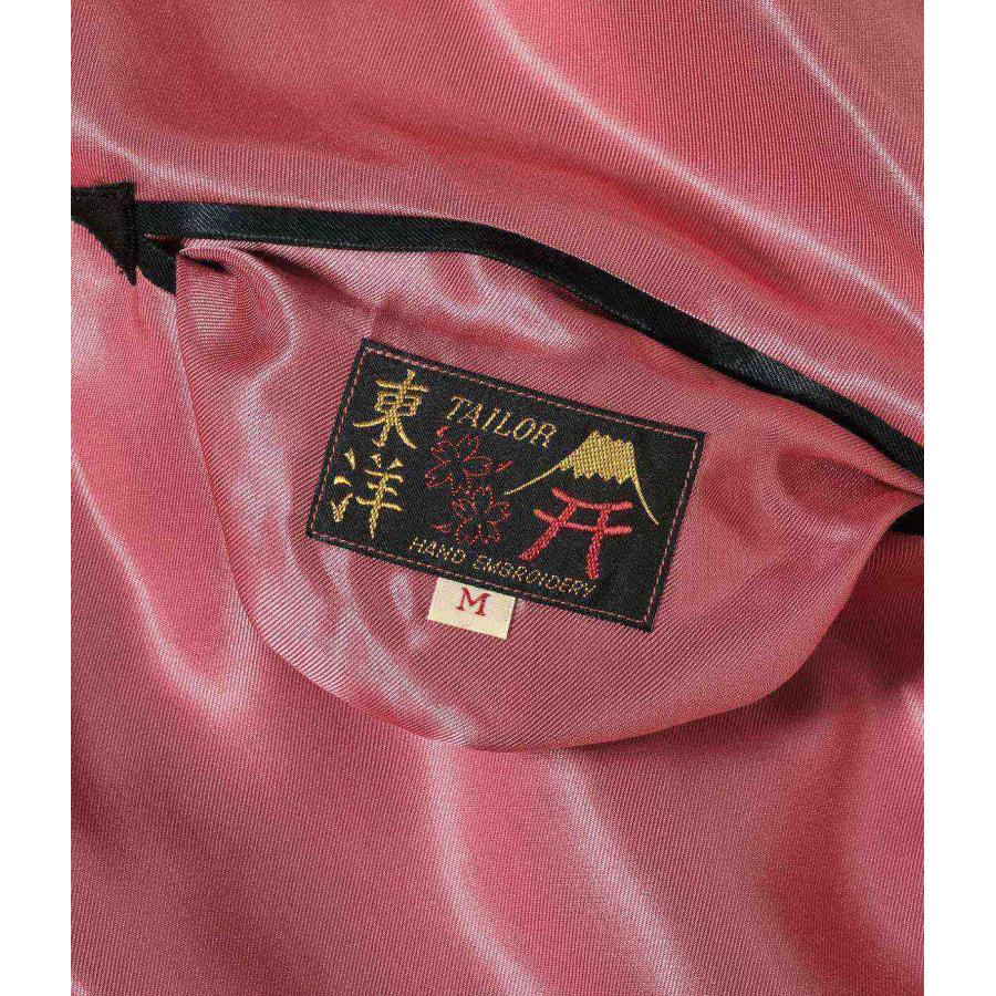 【TAILOR TOYO テーラー東洋】Early 1950s Style Acetate Souvenir Jacket “WHITE EAGLE” × “LANDSCAPE”の画像