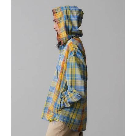 【FACETASM ファセッタズム】MADRAS CHECK HOODED SHIRT（2色）25SSの画像