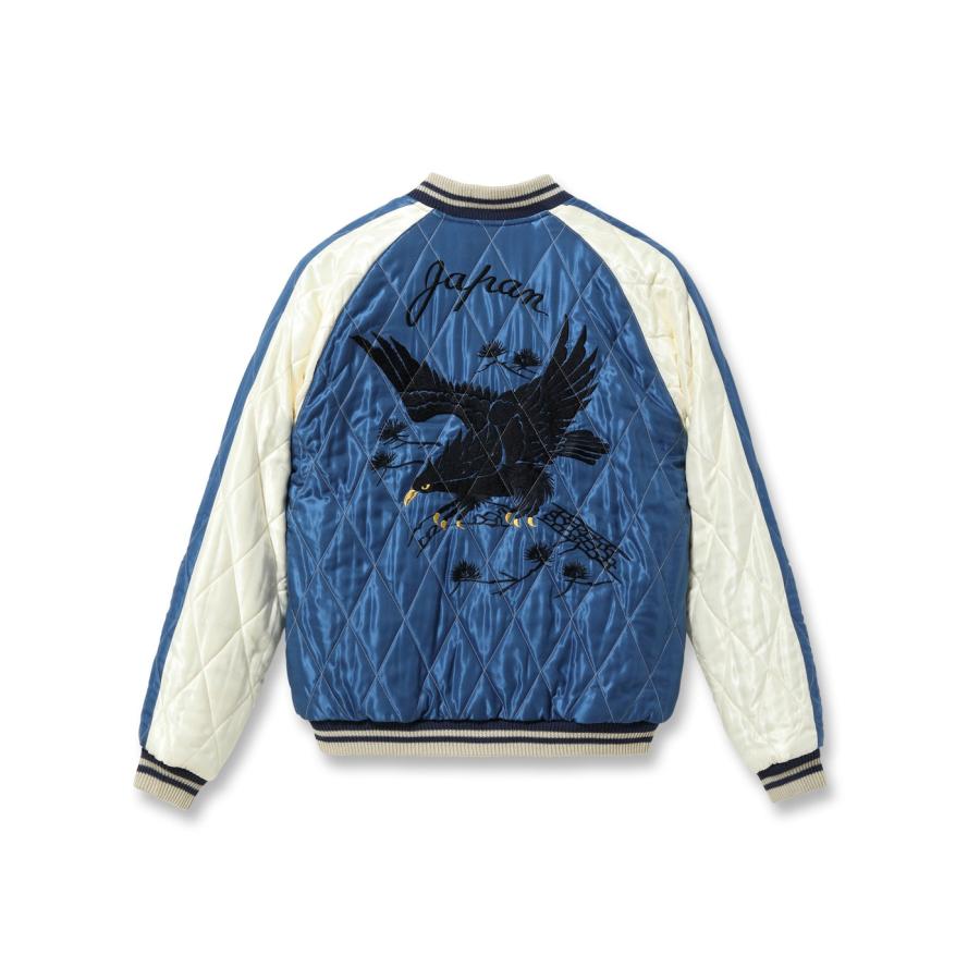 【TAILOR TOYO テーラー東洋】Mid 1950s Style Velveteen Souvenir Jacket “WHITE DRAGON” × “BLACK EAGLE”（TT15792-138）の画像