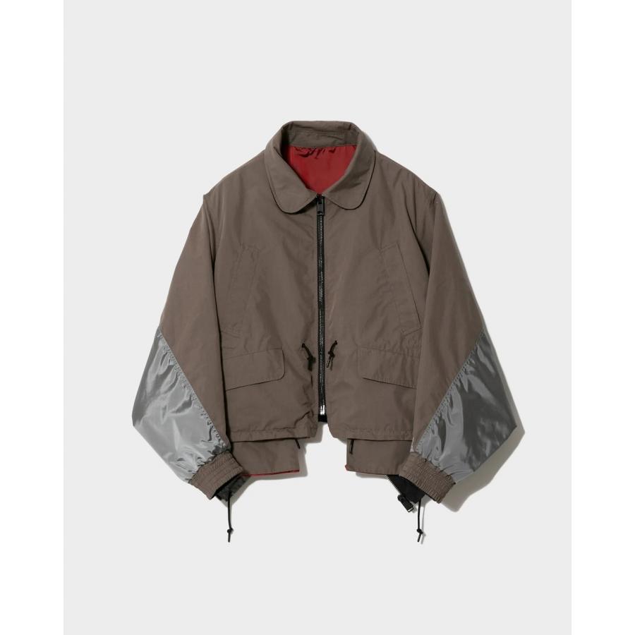 【POINT10倍】【beautiful people / ビューティフルピープル】Spiewak double-end c/n work blouson（4WAY）（1545102040）の画像