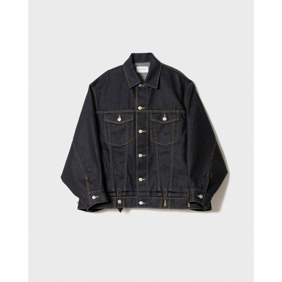 【POINT3倍】【beautiful people / ビューティフルピープル】double-end selvedge denim blouson (1535102023)の画像