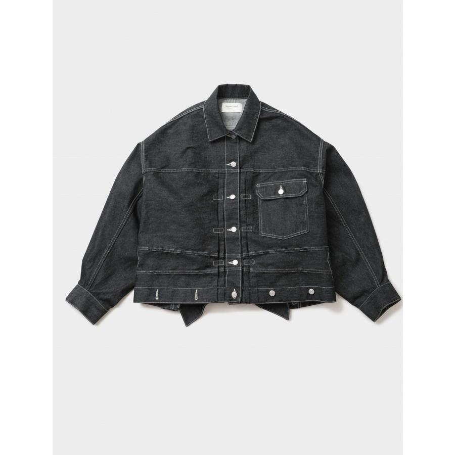【POINT3倍】【beautiful people / ビューティフルピープル】double-end selvedge denim blouson (1535102023)の画像