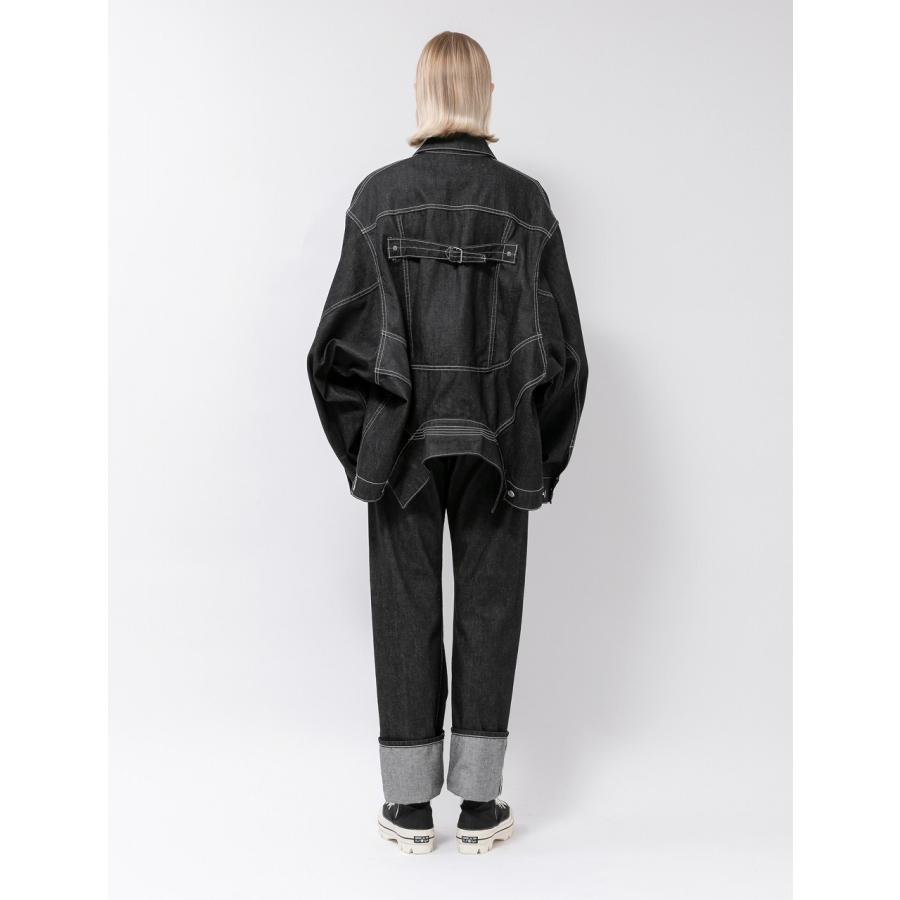 【POINT3倍】【beautiful people / ビューティフルピープル】double-end selvedge denim blouson (1535102023)の画像