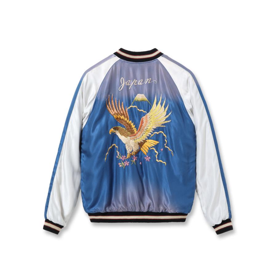 【TAILOR TOYO テーラー東洋】Mid 1950s Style Acetate Souvenir Jacket “RED TIGER” × “EAGLE” (AGING MODEL)（TT15793-119）の画像