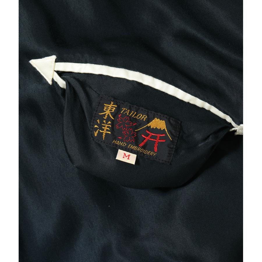 【TAILOR TOYO テーラー東洋】Mid 1950s Style Acetate Souvenir Jacket “RED TIGER” × “EAGLE” (AGING MODEL)（TT15793-119）の画像
