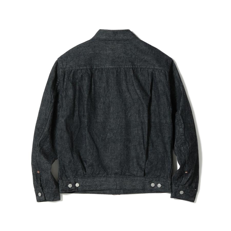 【新作 TIME SALE!!】【SUGAR CANE /シュガーケーン】14.25oz. BLACK DENIM JACKET 1953 MODEL（SC15650）の画像